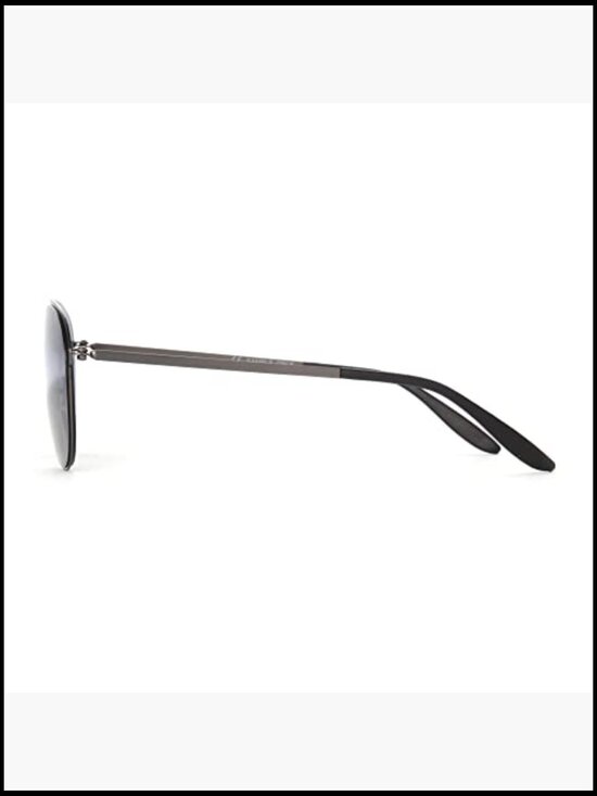 Metal Frame Aviator Sunglasses with Polycarbonate Lenses main image 4